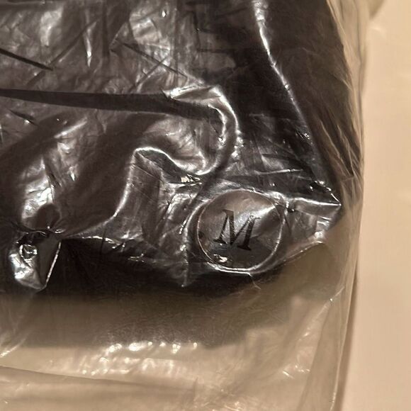 Homme + Femme Unisex M Signature Track Pants Black 100% Cotton Sweatpants New - Picture 13 of 14